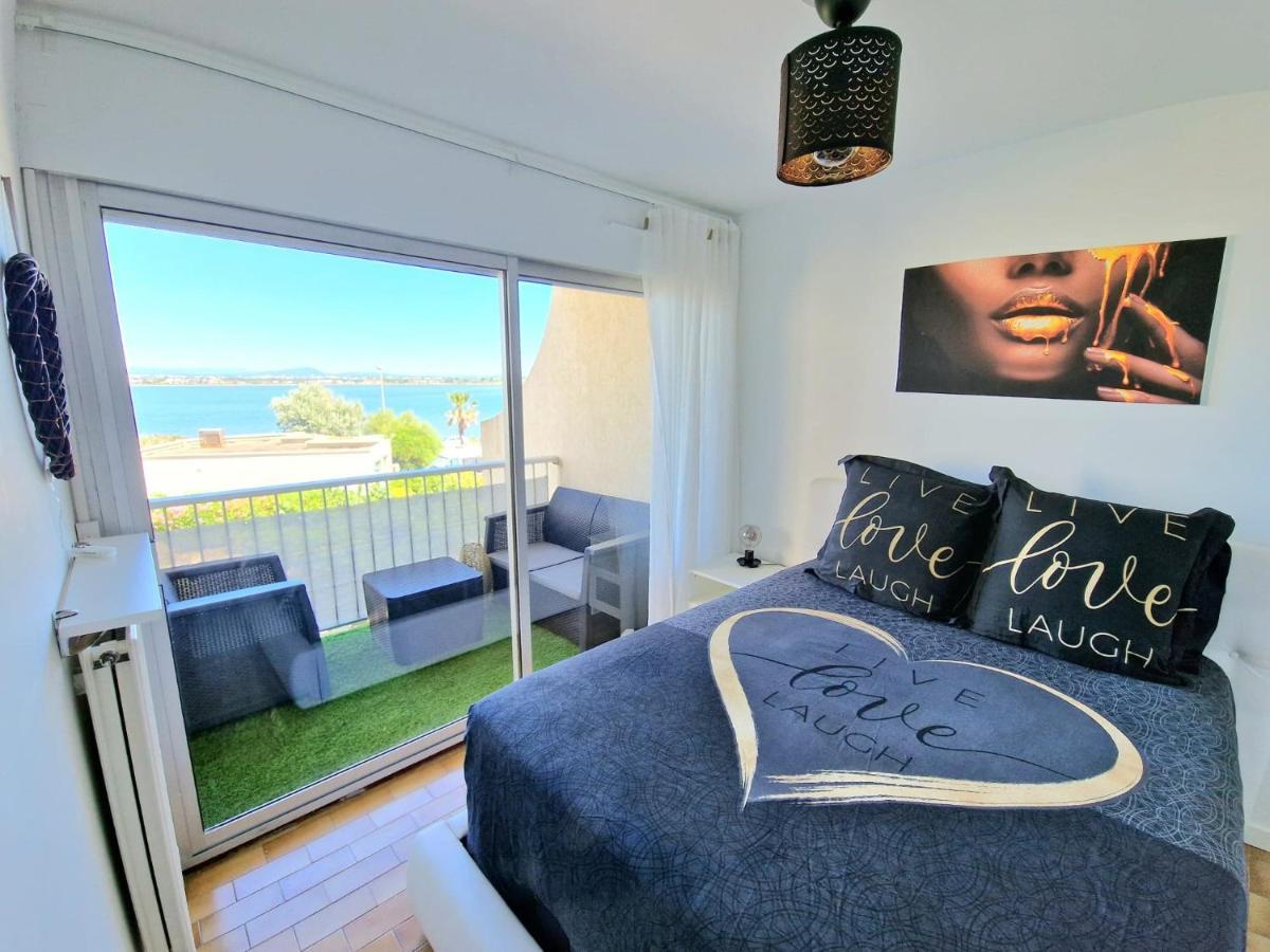 Appartement 1Ere Ligne Piscine Terrasse Au Bord De La Plage Front De Mer Avec 6 Velos Palavas-les-Flots Exterior foto